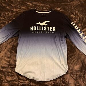 Blue Gradient Hollister Longsleeve